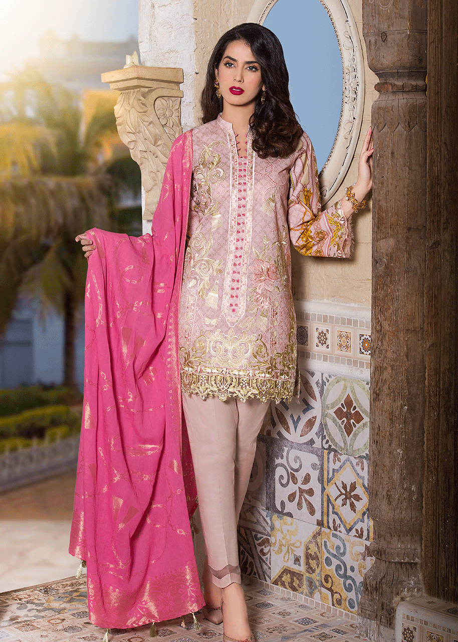 SS1904 Unstitched 2pc